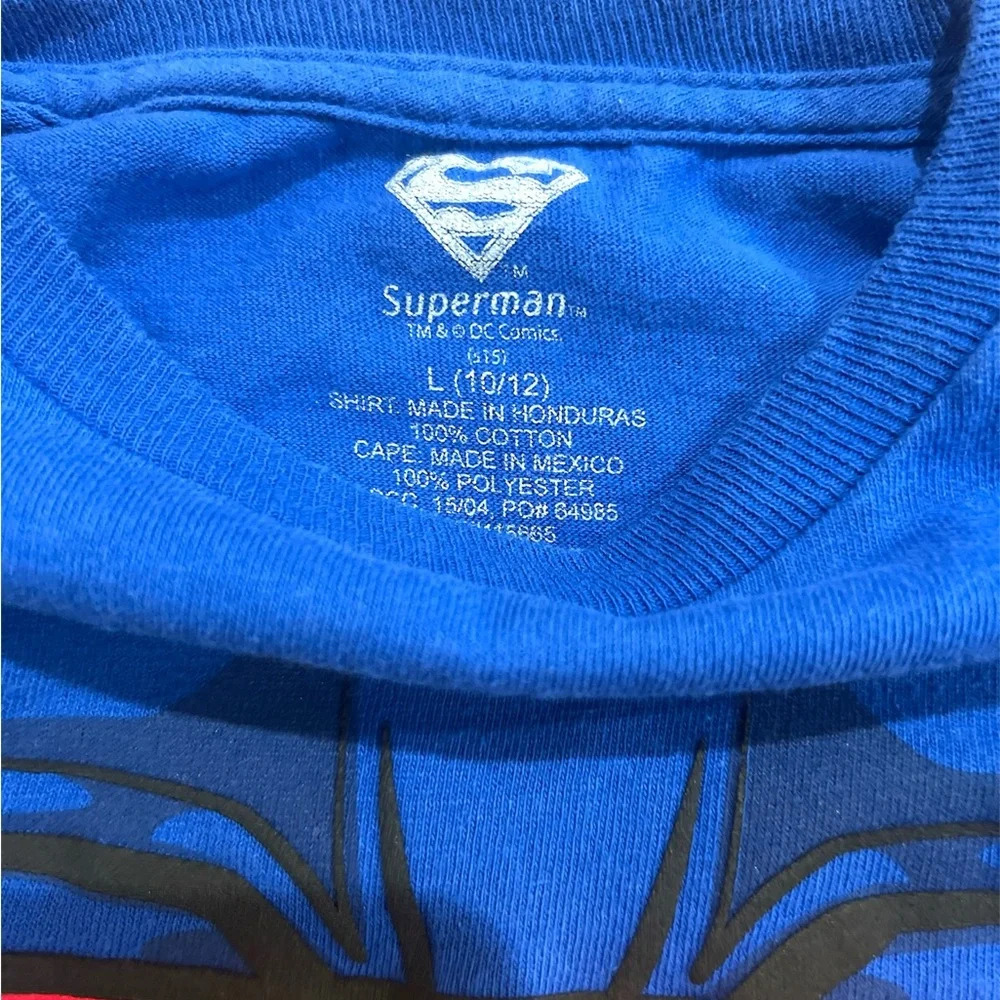 Superman Blue Graphic T-Shirt